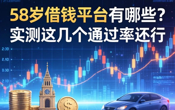 58岁借钱平台有哪些？实测这几个通过率还行