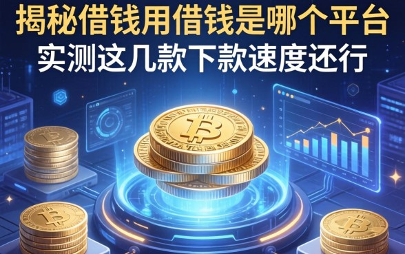 揭秘借钱用借钱是哪个平台，实测这几款下款速度还行