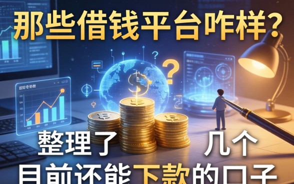 那些借钱平台咋样？整理了几个目前还能下款的口子