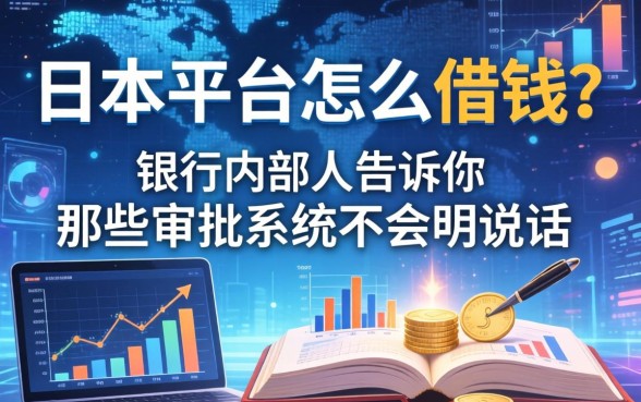 日本平台怎么借钱？银行内部人告诉你那些审批系统不会明说的话