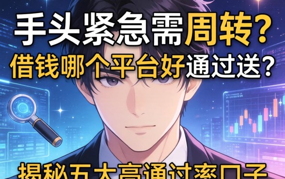 手头紧急需周转？借钱哪个平台好通过呢？揭秘五大高通过率口子