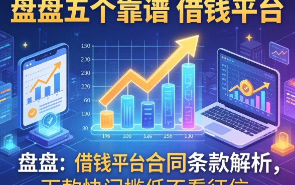 盘点五个靠谱的借钱平台合同条款解析，下款快门槛低不看征信