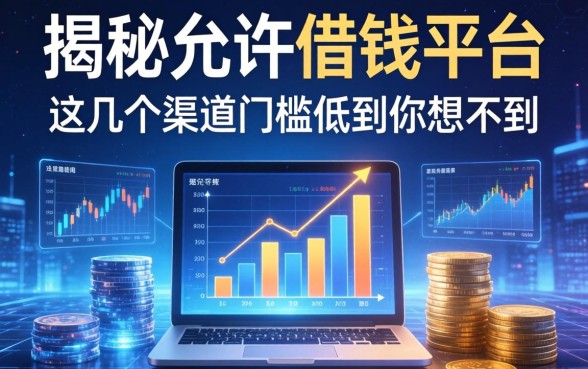 揭秘允许借钱的平台，这几个渠道门槛低到你想不到