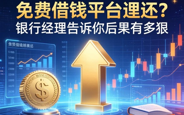 免费借钱平台不还？银行经理告诉你后果有多狠