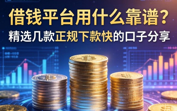 借钱平台用什么靠谱？精选几款正规下款快的口子分享