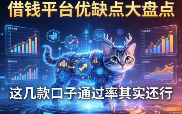 借钱平台优缺点大盘点：这几款口子通过率其实还行