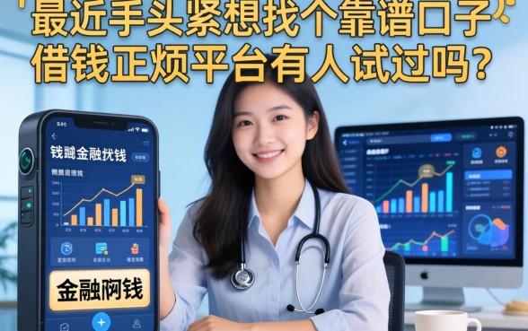 最近手头紧想找个靠谱口子，借钱正烦平台有人试过吗？