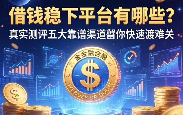 借钱稳下平台有哪些？真实测评五大靠谱渠道帮你快速渡难关