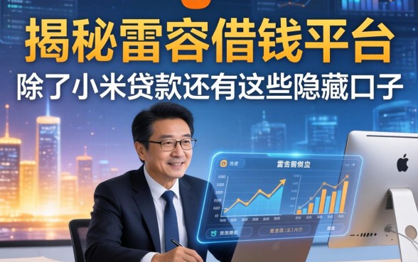 揭秘雷军借钱平台：除了小米贷款还有这些隐藏口子