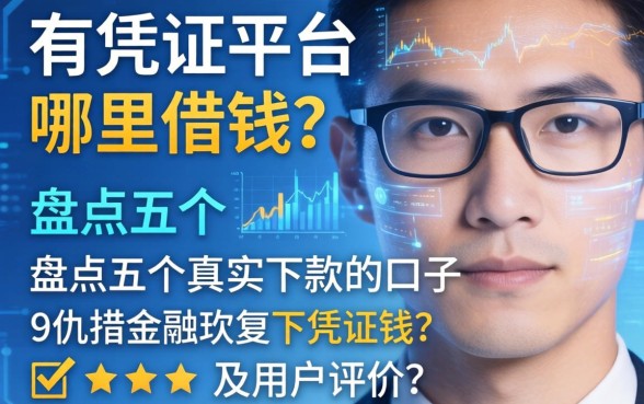 有凭证平台哪里借钱？盘点五个真实下款的口子及用户评价