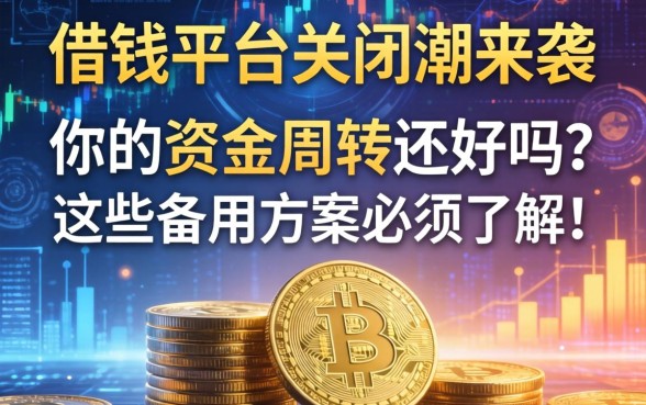 借钱平台关闭潮来袭，你的资金周转还好吗？这些备用方案必须了解！
