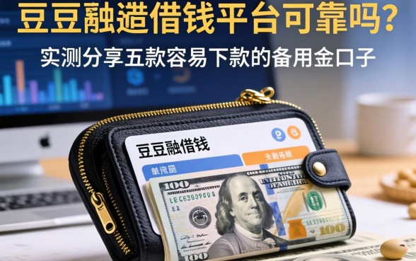 豆豆钱包借钱平台可靠吗？实测分享五款容易下款的备用金口子