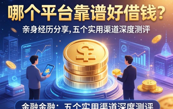 哪个平台靠谱好借钱？亲身经历分享与五个实用渠道深度测评