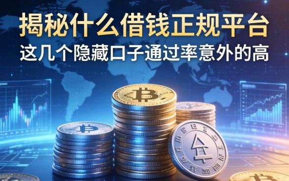 揭秘什么借钱正规平台，这几个隐藏口子通过率意外的高