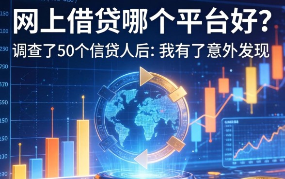 网上借钱哪个平台好？调查了50个借款人后，我有了意外发现