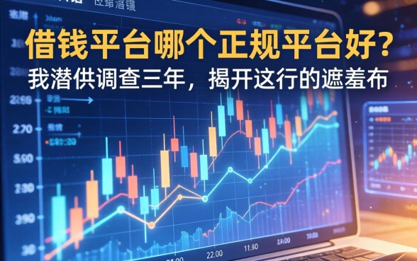 借钱平台哪个正规平台好？我潜伏调查三年，揭开这行的遮羞布