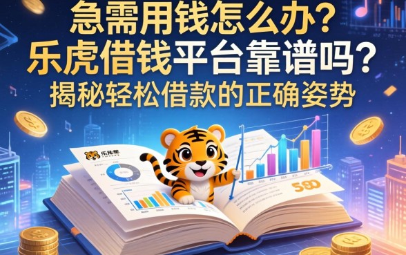 急需用钱怎么办？乐虎借钱平台靠谱吗？揭秘轻松借款的正确姿势