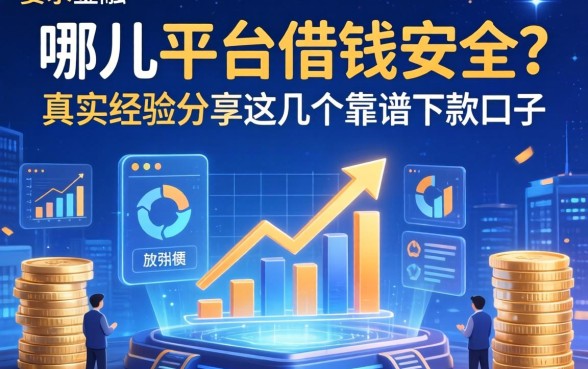 哪儿平台借钱安全？真实经验分享这几个靠谱下款口子