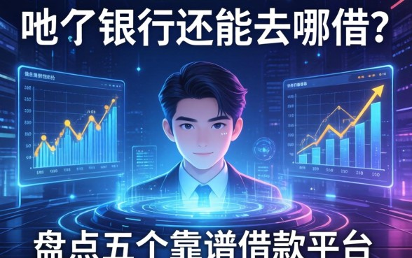 除了银行还能去哪借?盘点五个靠谱借款平台