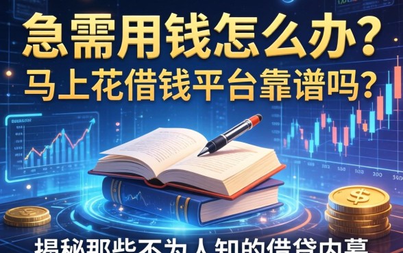 急需用钱怎么办？马上花借钱平台靠谱吗？揭秘那些不为人知的借贷内幕