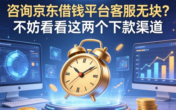 咨询京东借钱平台客服无果？不妨看看这两个下款渠道