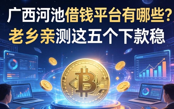 广西河池借钱平台有哪些？老乡亲测这五个下款稳