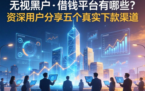 无视黑户的借钱平台有哪些？资深用户分享五个真实下款渠道
