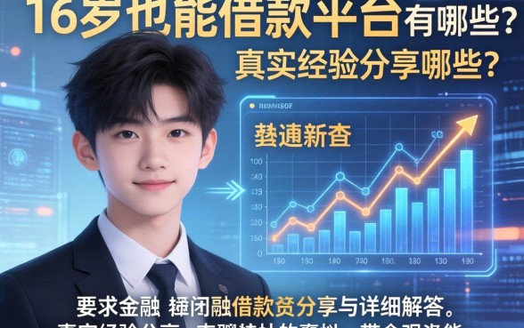 16岁也能借款的平台有哪些？真实经验分享与详细解答