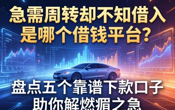 急需周转却不知借入是哪个借钱平台？盘点五个靠谱下款口子助你解燃眉之急