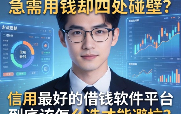 急需用钱却四处碰壁？信用最好的借钱软件平台到底该怎么选才能避坑？