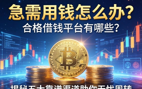 急需用钱怎么办？合格的借钱平台有哪些？揭秘五大靠谱渠道助你无忧周转