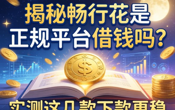 揭秘畅行花是正规平台借钱吗？实测这几款下款更稳
