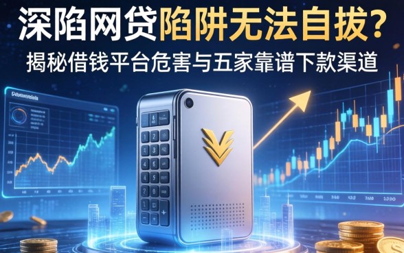 深陷网贷陷阱无法自拔？揭秘借钱平台危害与五家靠谱下款渠道