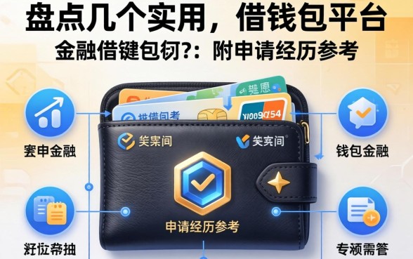 盘点几个实用的借钱包的平台，附申请经历参考