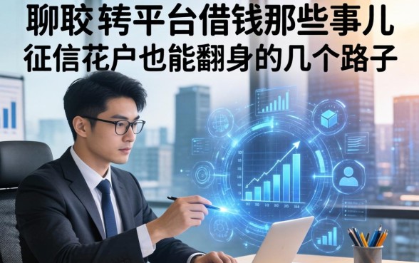 聊聊跨平台借钱那些事儿：征信花户也能翻身的几个路子