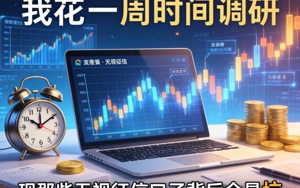 我花了一周时间调研，发现那些无视征信的口子背后全是坑