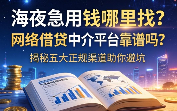 深夜急用钱哪里找？网络借钱中介平台靠谱吗？揭秘五大正规渠道助你避坑