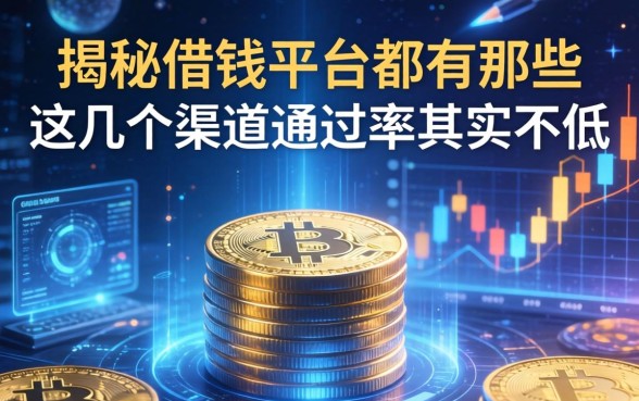 揭秘借钱平台都有那些，这几个渠道通过率其实不低