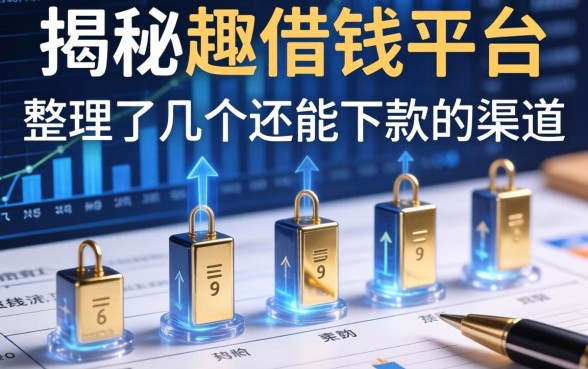 揭秘趣借钱平台：整理了几个还能下款的渠道