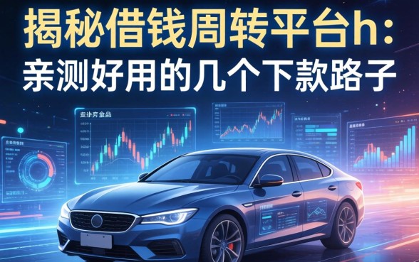 揭秘借钱周转平台h：亲测好用的几个下款路子