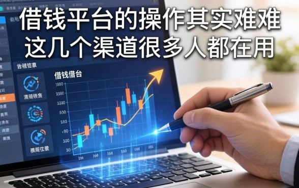 借钱平台的操作其实不难，这几个渠道很多人都在用