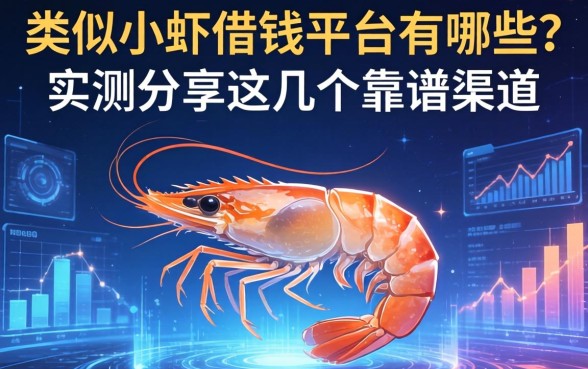 类似小虾借钱平台有哪些？实测分享这几个靠谱渠道