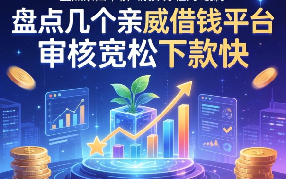 盘点几个亲戚借钱的平台，审核宽松下款快