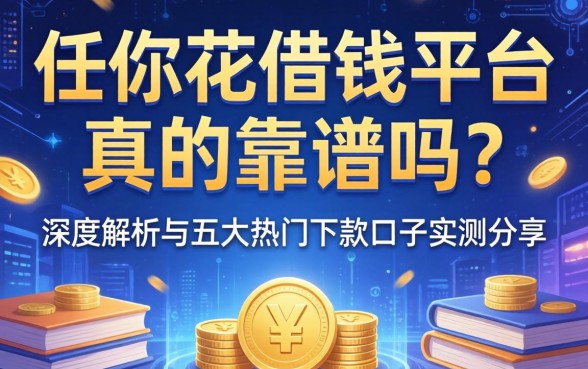 任你花借钱平台真的靠谱吗？深度解析与五大热门下款口子实测分享