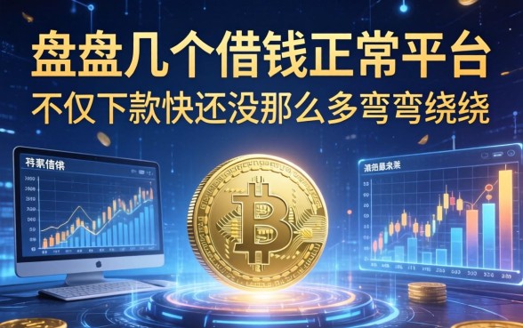 盘点几个借钱正常平台，不仅下款快还没那么多弯弯绕绕