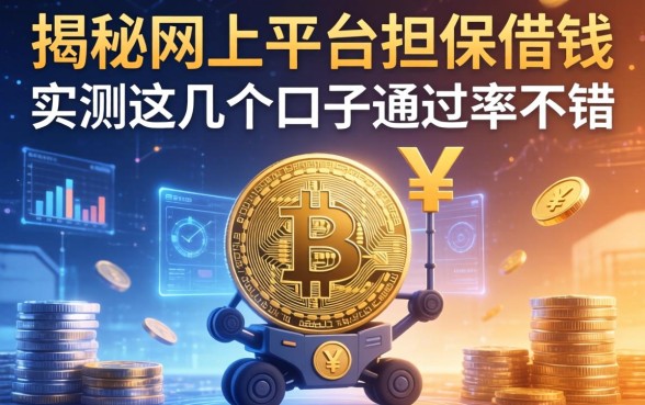揭秘网上平台担保借钱：实测这几个口子通过率不错