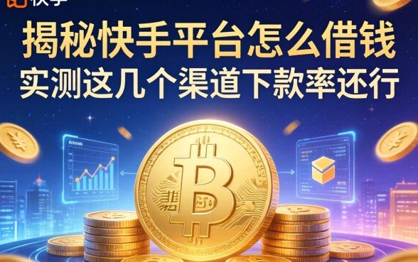 揭秘快手平台怎么借钱，实测这几个渠道下款率还行