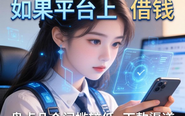 如果在平台上借钱，盘点几个门槛较低的下款渠道