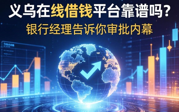 义乌在线借钱平台靠谱吗？银行经理告诉你审批内幕
