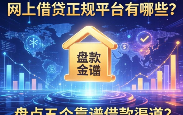 网上借钱正规平台有哪些？盘点五个靠谱借款渠道